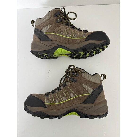 Skechers Boots Women’s 7.5 Brown Steel Toe Work Hiking Utilitarian Trail Style - Picture 6 of 12